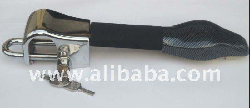 Miracle KH-0680 GSM Car Steering Wheel Alarm Lock | Security Anti-Theft Device